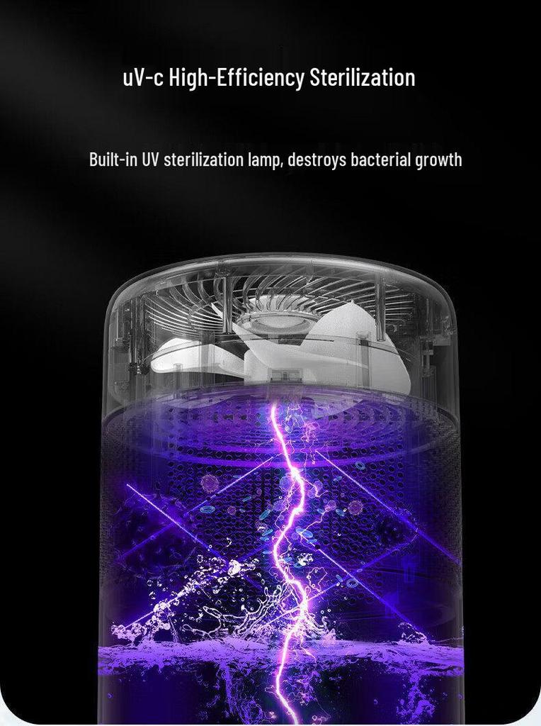 Yadu SZ400-YXS50C Mist-Free Cold Evaporation Indoor UV Sterilization Smart Humidity Control Humidifier