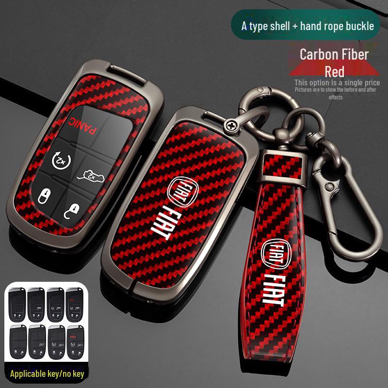 GAC Fiat Schlüsselhülle für Feixiang Feiyue Ottimo Zhiyue Auto - Metallschale Schnalle für Schutzpaket.