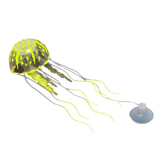 Glowing Luminous Artificial Jellyfish Aquarium Decoration Fish Tank Ornament