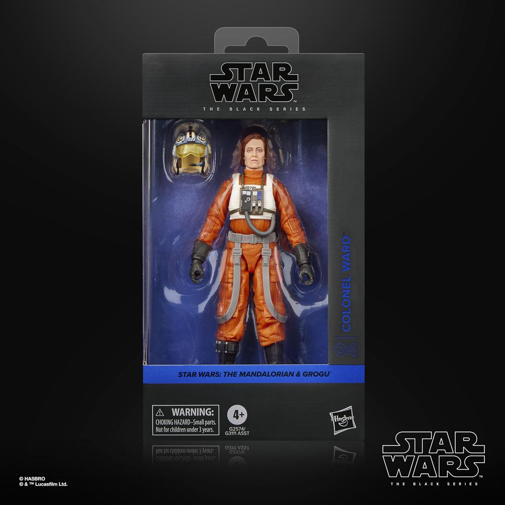 Hasbro STAR WARS Black Series Colonel Star The Mandalorian and Glogoo Premium Collection 15 Cm Action Figure G2574 Ward, Wars (Authentic)