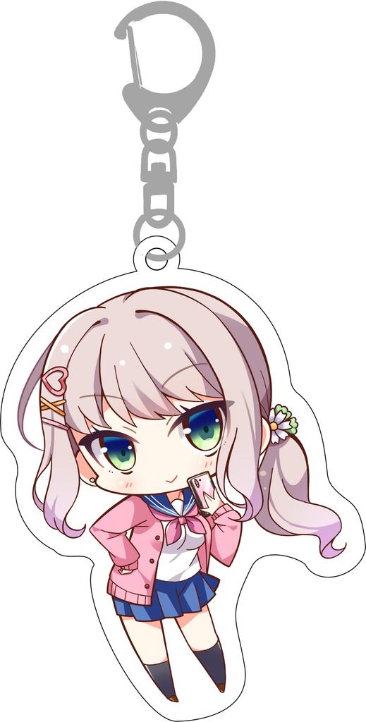 After School Cinderella Limited Edition Switch Acryl-Mikrofaser und Haruka SD-Illustration Acryl-Schlüsselanhänger - (Bonus-Panel, Tuch, enthalten)