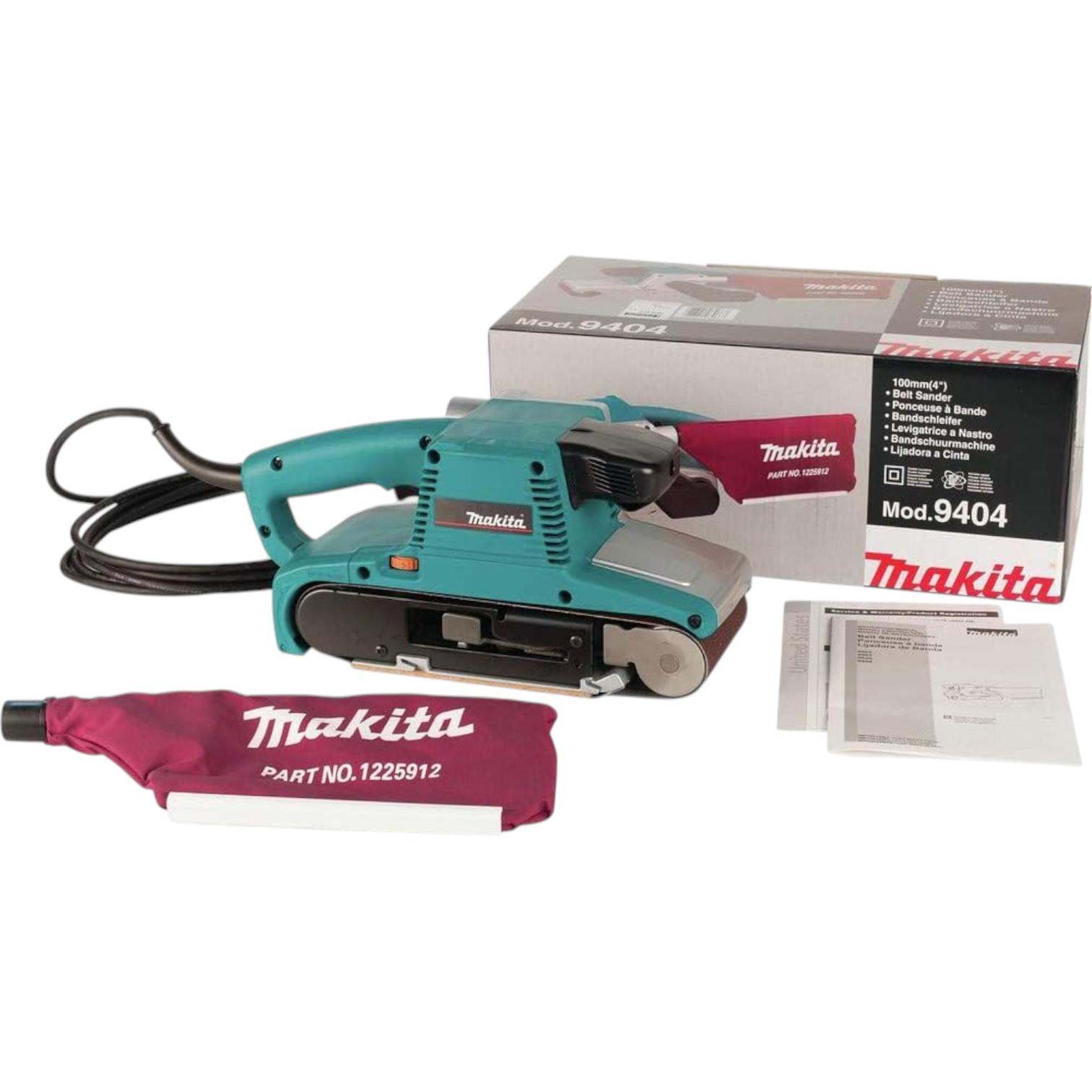 

Makita 9404 4 x 24 Belt Sander, with Variable Speed , Blue