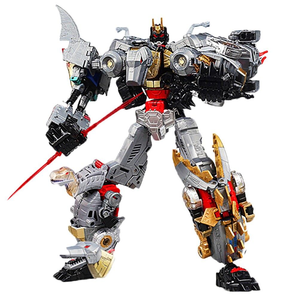 Transformation Action Figure Dinoking Volcanicus Grimlock Slag Sludge Snarl Swoop Slash Dinobot Ko Robot Toys Figma Alloy