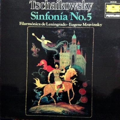 LP Record TCHAIKOVSKY FILARMNICA DE LENING Sinfona No.5 2535236 DEUTSCHE GRAMMO 1977 Germany Classical Used