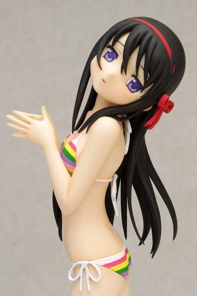 Puella Magi Madoka Magica Homura Akemi [Swimsuit Ver.] (1/8 Scale, Pre-painted PVC Figure)
