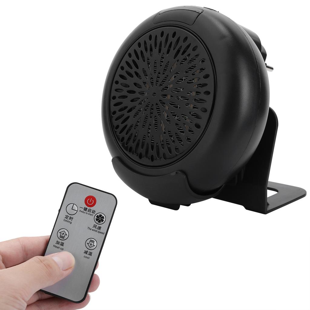 900W Heizlüfter Mini Heim Elektroheizung Warmluftventilator für Bürozimmer