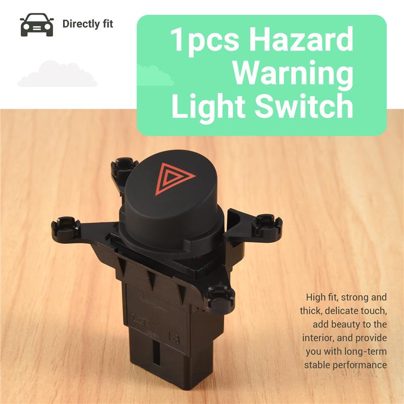 Car Hazard Warning Switch Emergency Light Switch Double Flash Button For Kia Cerato Forte 2009 2010 2011 2012 937901M000-A99D