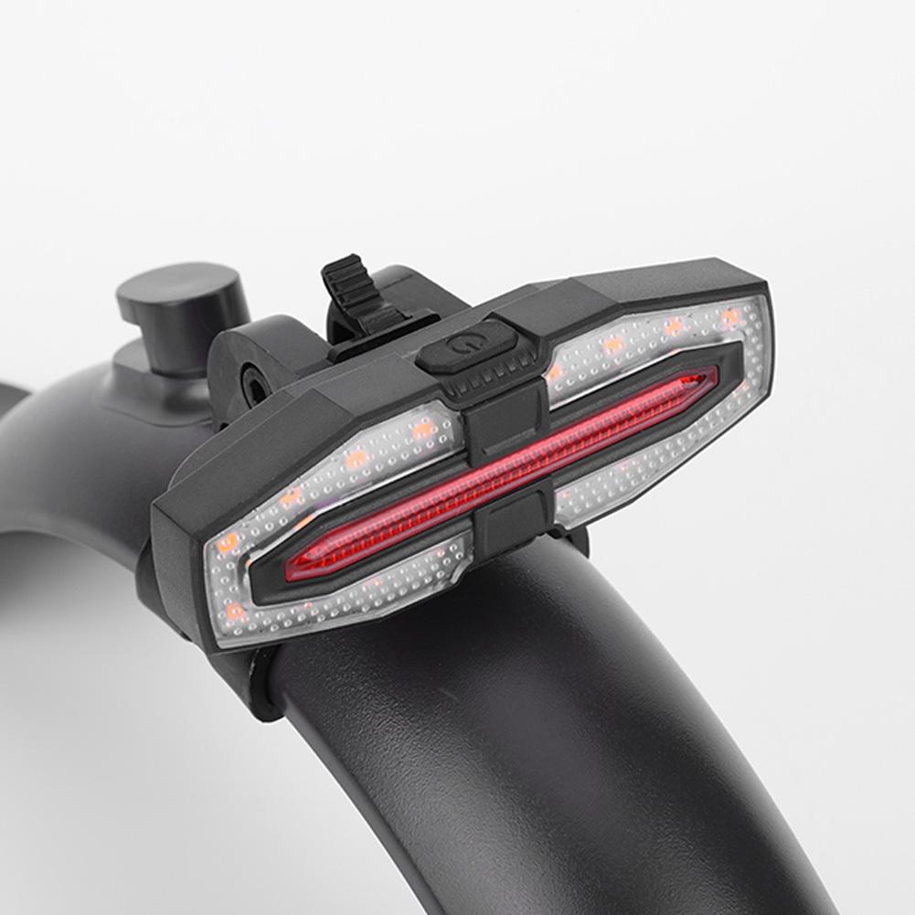 Electric Scooter Turning Signal Tail Light USB Rechargable Smart Wireless Light LED Waterproof Warning Lamp for M365 Pro 2 MI 4