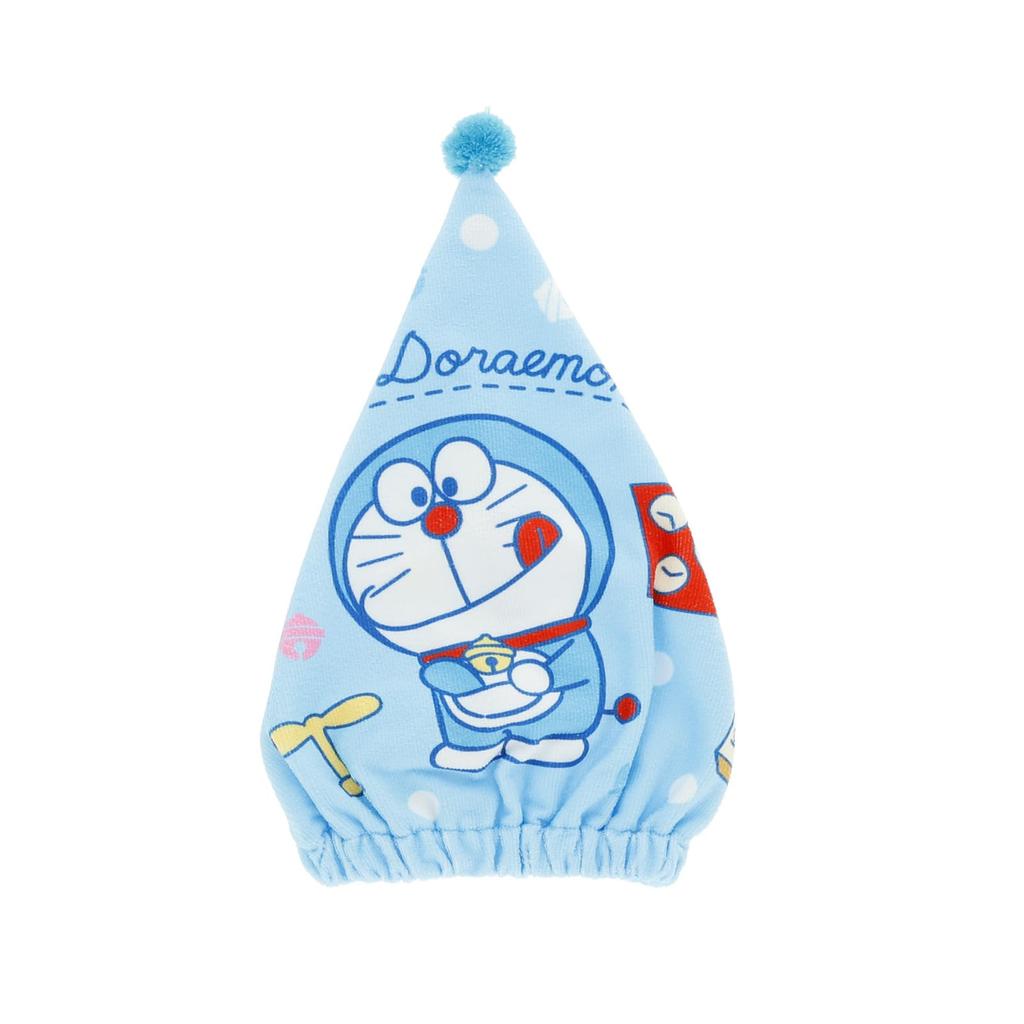 Marushin Swimming Towel Doraemon Mysterious Pocket Hair Drying for Girls and Character and the Product 2845003300 Children's Cap, "I'm Doraemon"