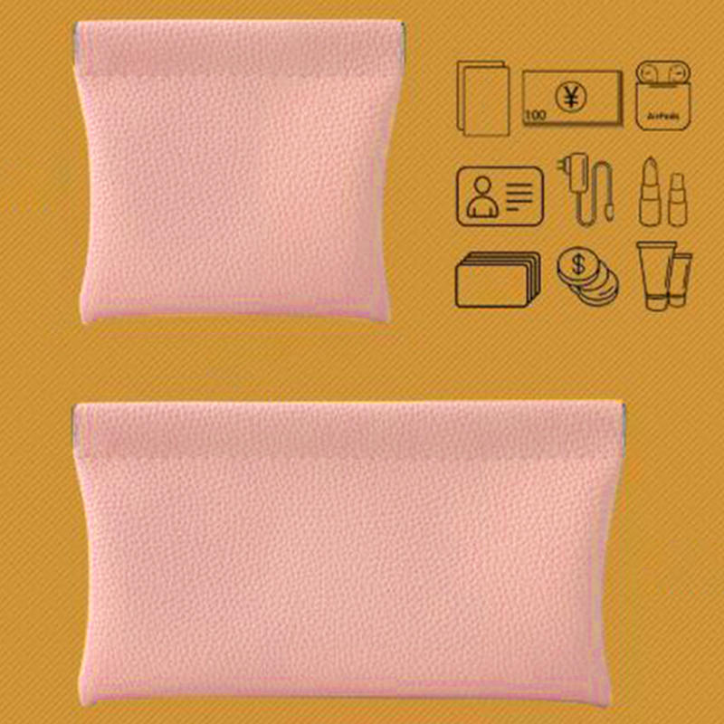 2ks/sada Cestovní kosmetická taštička na rtěnku, klíče, sluchátka, organizér na datové kabely, pouzdro, držák na karty, peněženka na mince, automatické zavírání, úložná taška