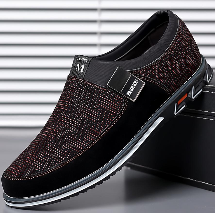 Men Casual Shoes Luxury Business Platform Loafers for Men Slip on Men's Designer Dress Shoes New Big Size Zapatillas De Hombre