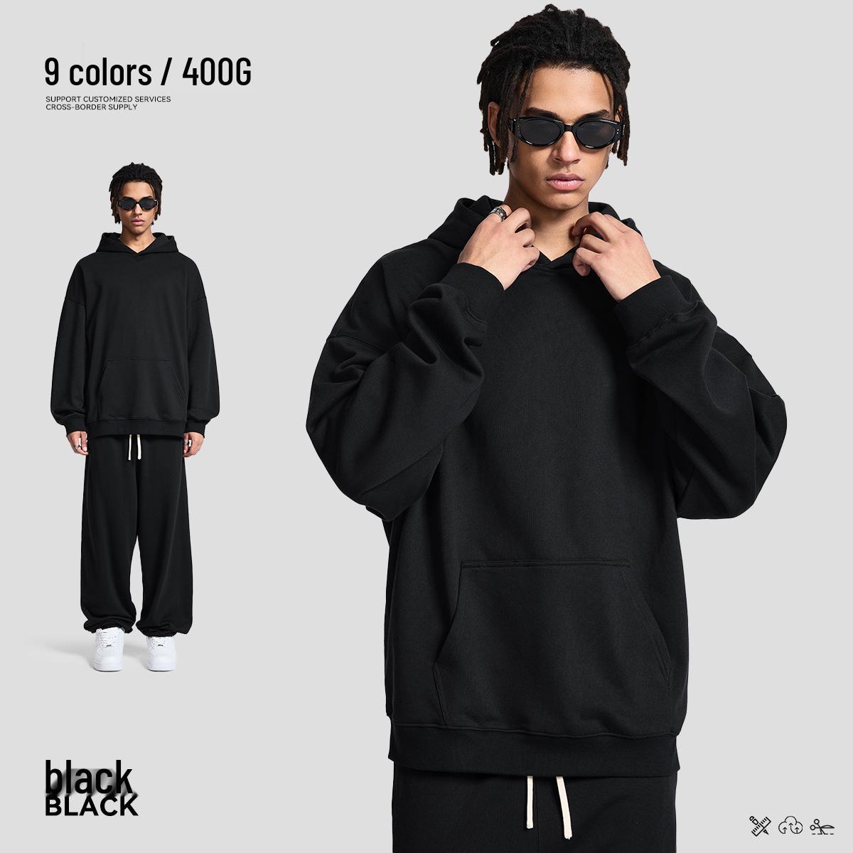 

Unisex Heavyweight Terry Cloth Autumn Hoodie - 400G XL