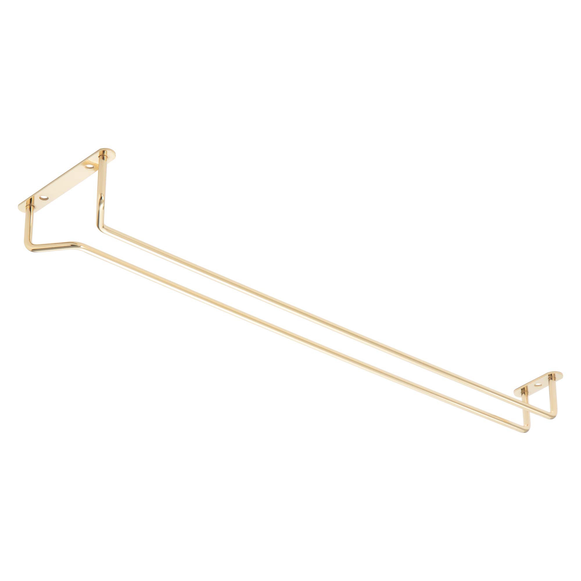 

Endo Shoji Коммерческий держатель для стекла, 20 дюймов, Сталь с латунным покрытием, PGL6620