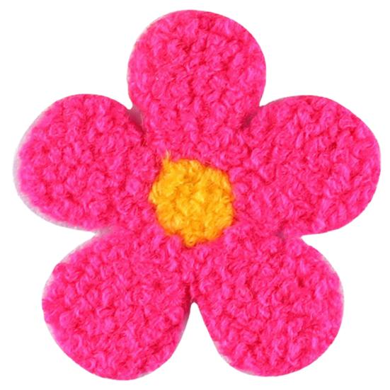 Užitečná krásná měkká květinová látková nálepka Jemná květinová nášivka na oblečení pro kutily jako dárek