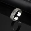 Vintage Men's Ring,Simple Open Ring Lines Index Finger Ring,Free Ring Jewelry Gifts