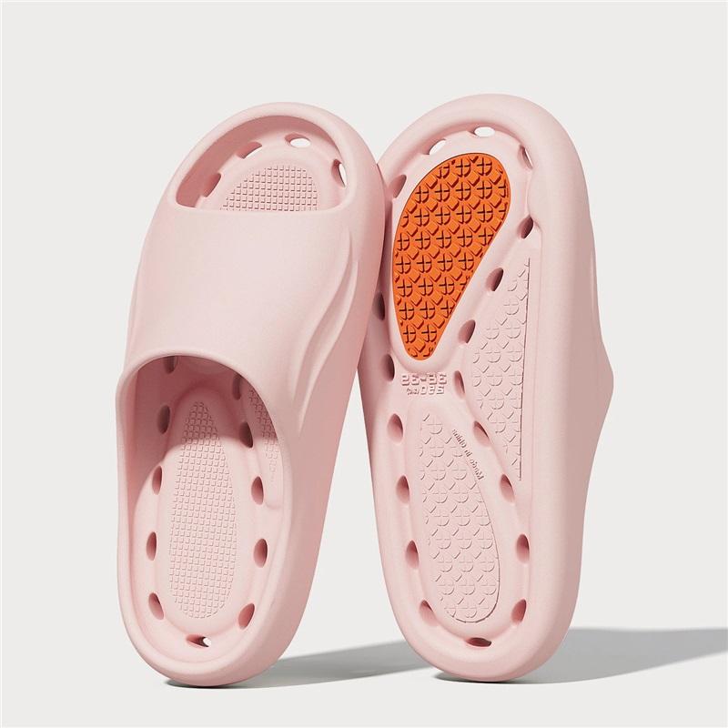 Damen Sommerschuhe einfach, Herren weiche Hausschuhe, rutschfeste Sandalen für Paare Badezimmer, bequeme Outdoor-Strandschuhe für Erwachsene