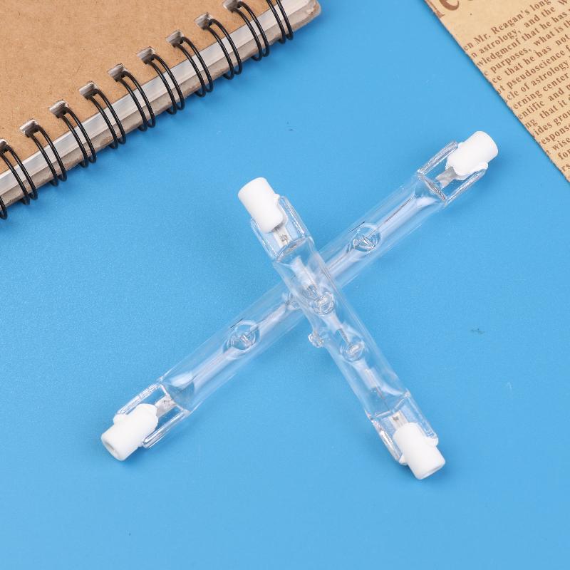 1 Piece J Type Halogen Light Bulb 360° Beam Angle R7S Halogen Linear Light Bulb For Ceiling Cabinet And Desk Construction Lights