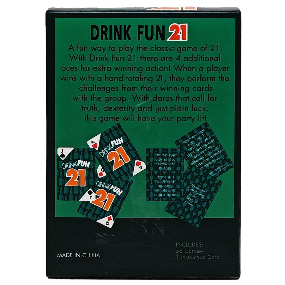 Drink Fun 21 Couples Drinking Game Cards Romantic Party Interactive Card Game for Couples English Version New