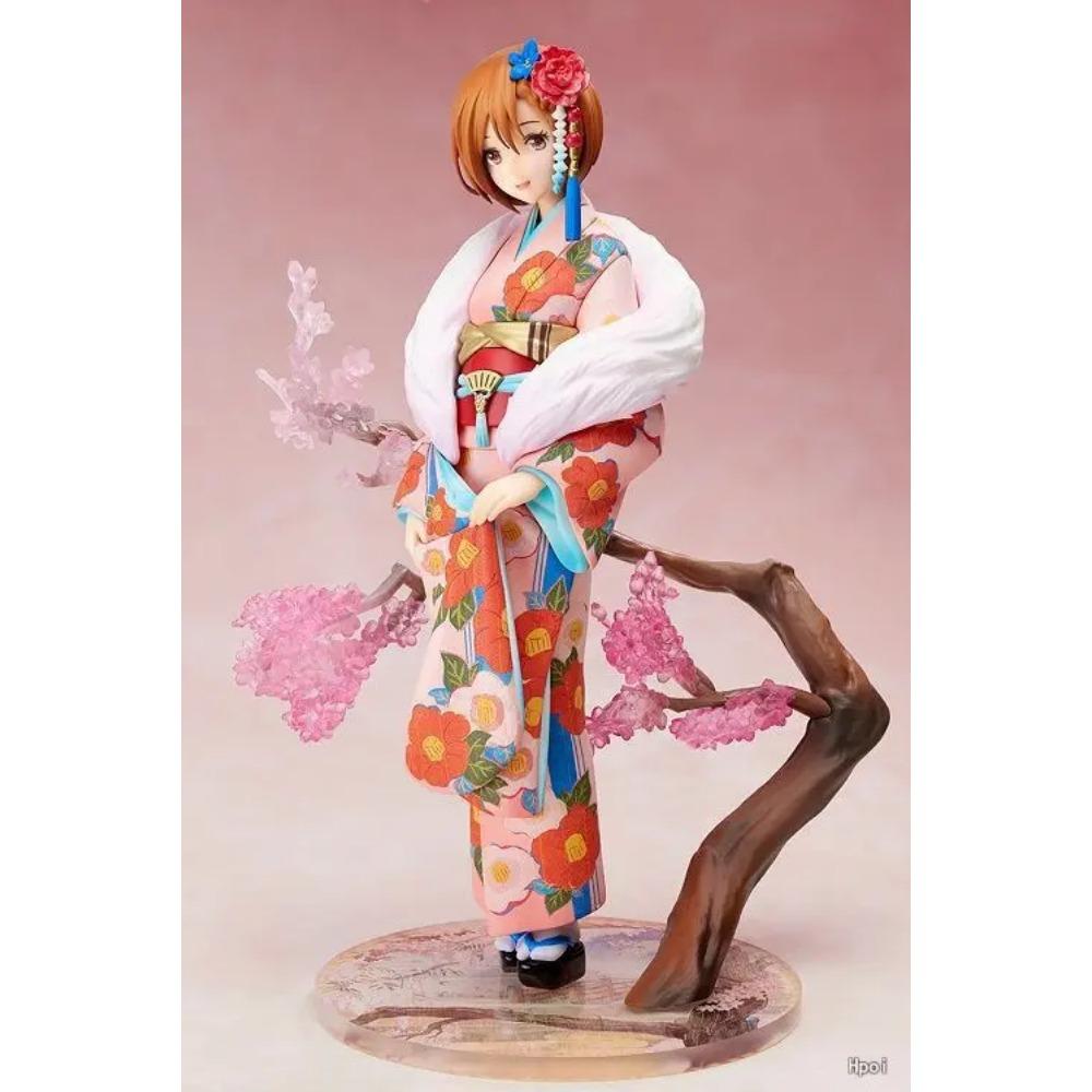 Anime Kimono KAITO & MEIKO  Statue Girls PVC Figure Model Toys