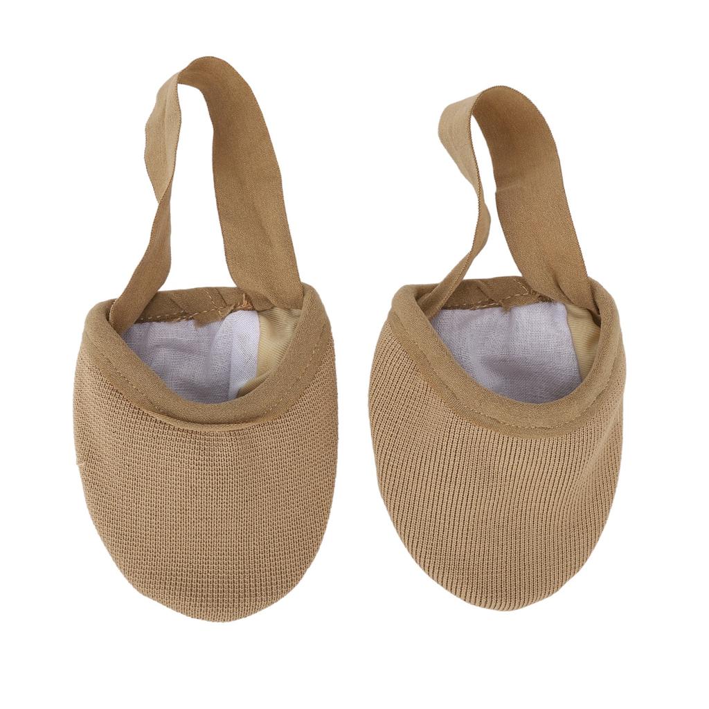 Half Sole Dance Shoe Breathable Stretchy Slip Resistance Half Sole Ballet Slipper for Dance Practice