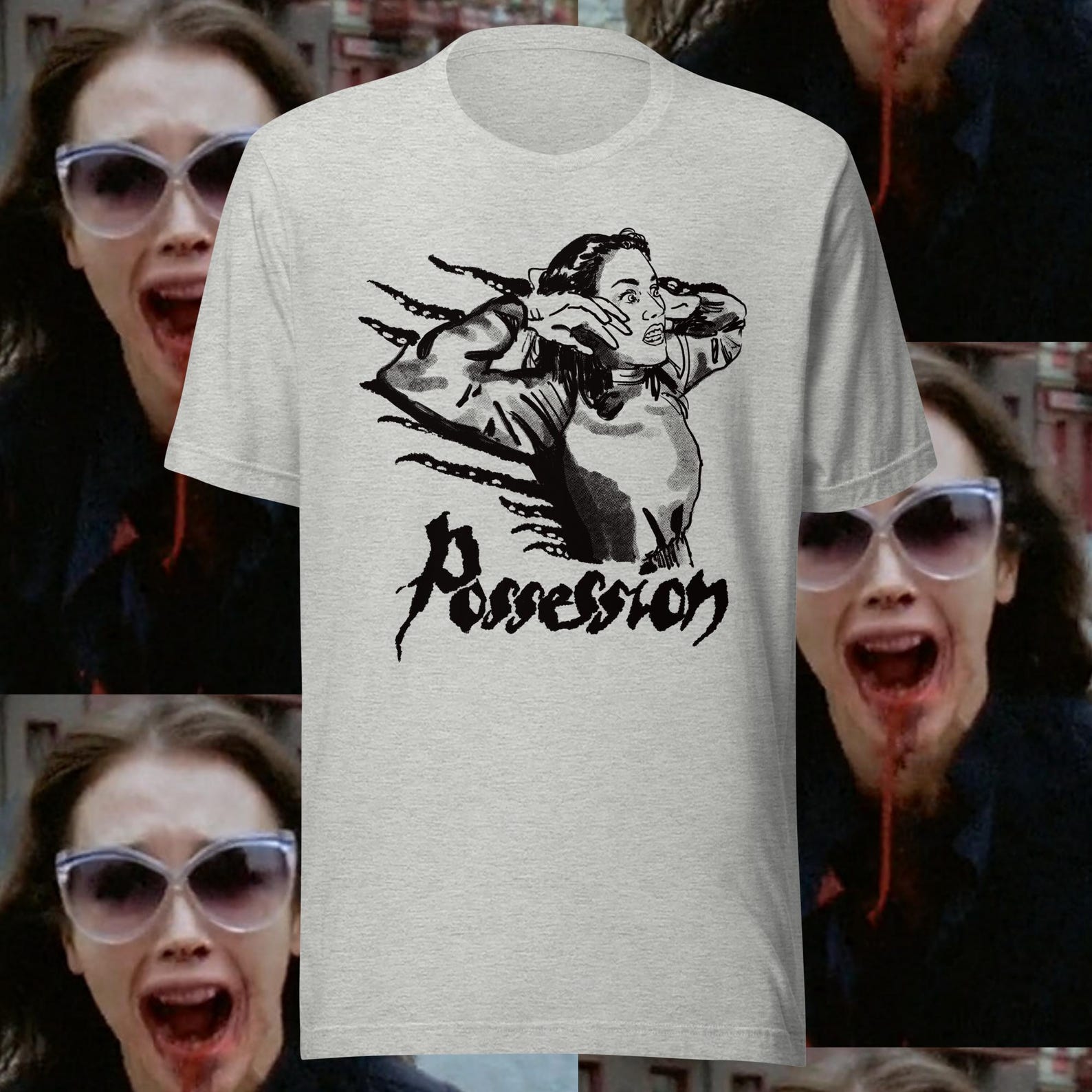 Possession Film T-Shirt Isabelle Adjani Classic Horror Andrzej Żuławski Unisex t-shirt more colors available L