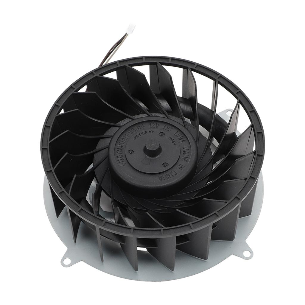 Internal Cooling Fan for 5 Slim Console 3 Pin Connector 19 Blades 11541GS 12M WB 01 Replacement Cooler Fan DC12V 1.69A