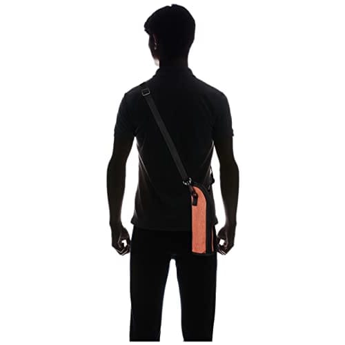 Pearl Metal Flaskeholder, Oransje, Kjøleoppbevaring, D-6495, 120mm B x 85mm D x 255mm H (Belte følger ikke med)