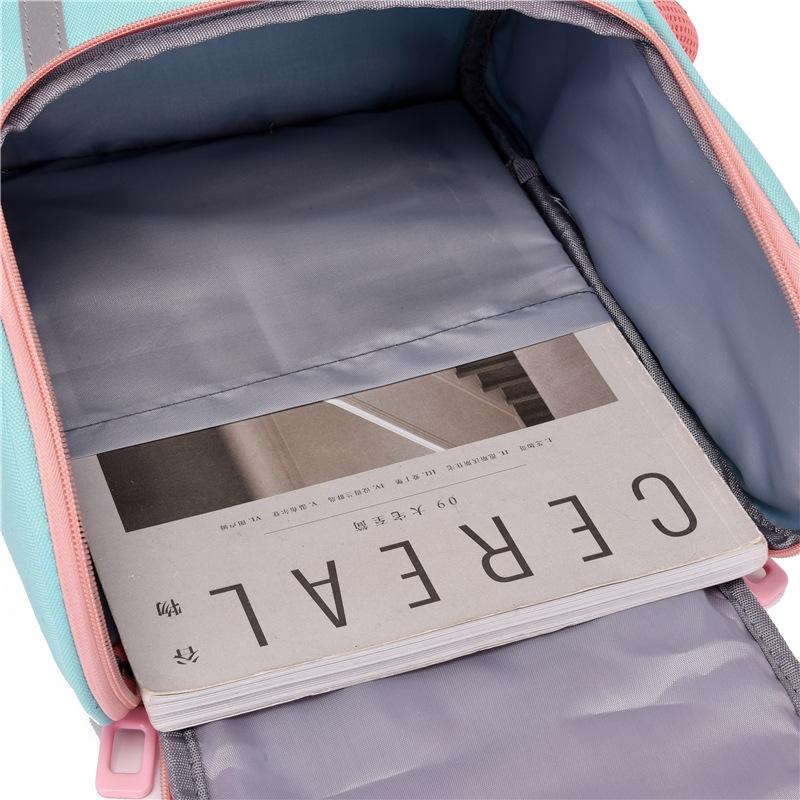 Children's schoolbag large capacity primary school schoolbag grade 3 backpack girl lighten super light soft cute