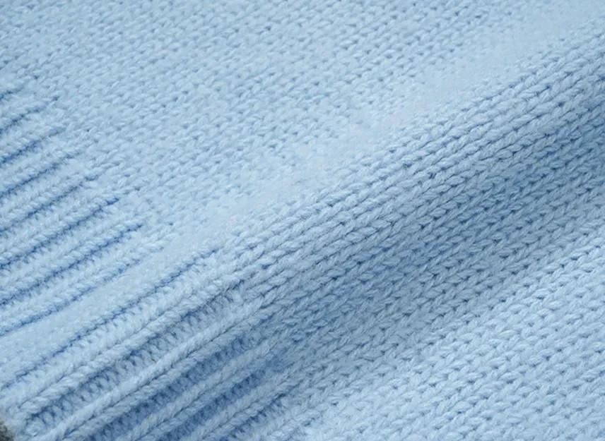 Supreme Old English Sleeves Sweater "Light Blue"