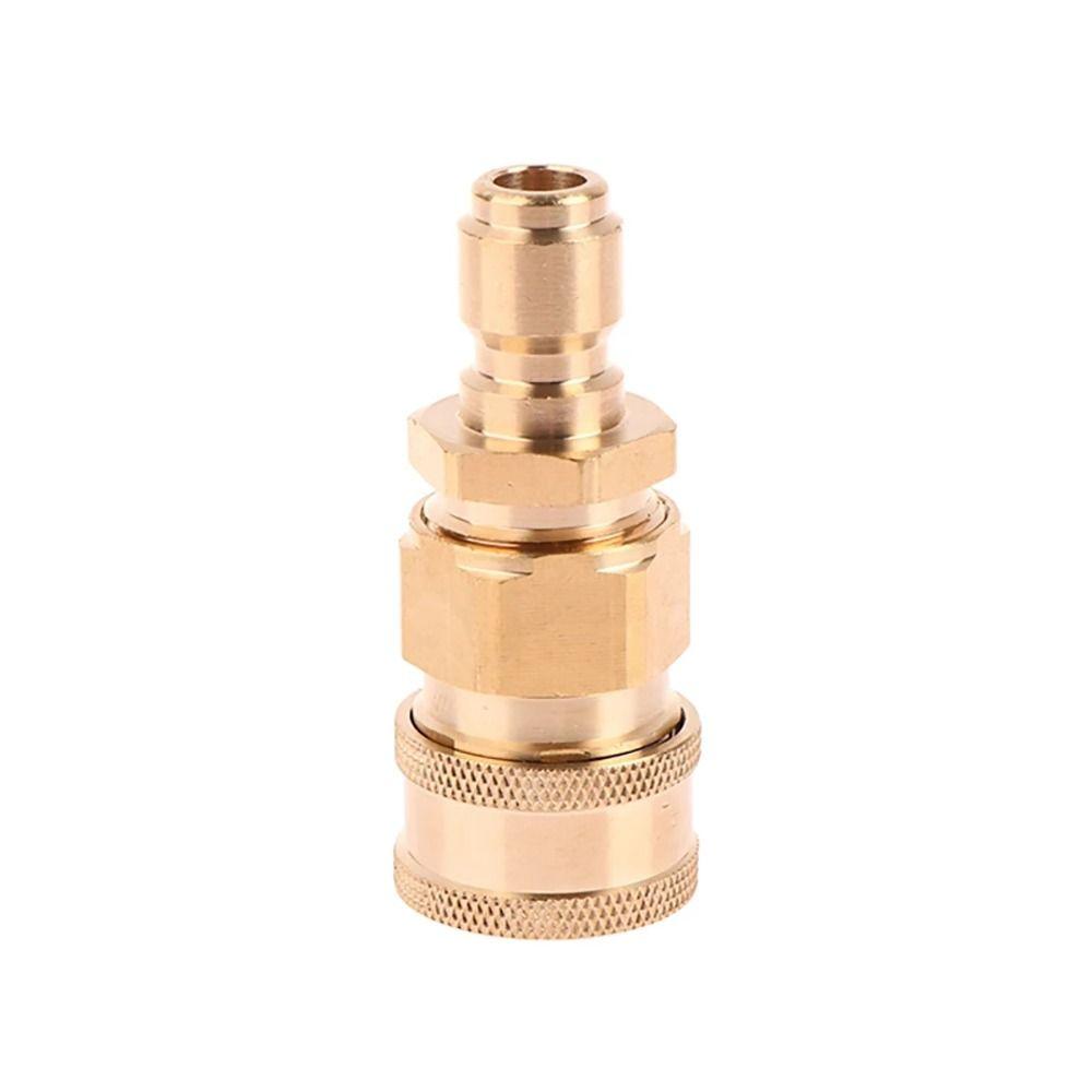 1Set New 3/8 M22 Pipe Joint For M22 High Pressure Washer Quick Connect Kits Hose Coupler M22 1.5mm Adapter Set Water Outlet Set