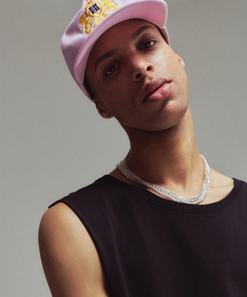 ERER Lion 5-Panel Cap Pink