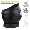 Motorcycle Helmet Stands Round Helmet Donut Ring Service Pad Portable for Clean Visor Remove Pads and Installing Equipments