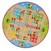 2 in 1 Dame Halma Sicher Pädagogisch Eltern-Kind-Interaktion Puzzle Kinderspielzeug