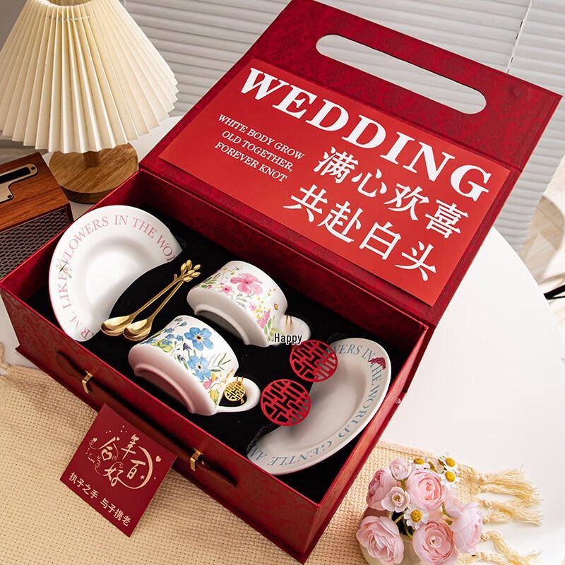 Elegant Coffee Cup & Saucer Gift Set