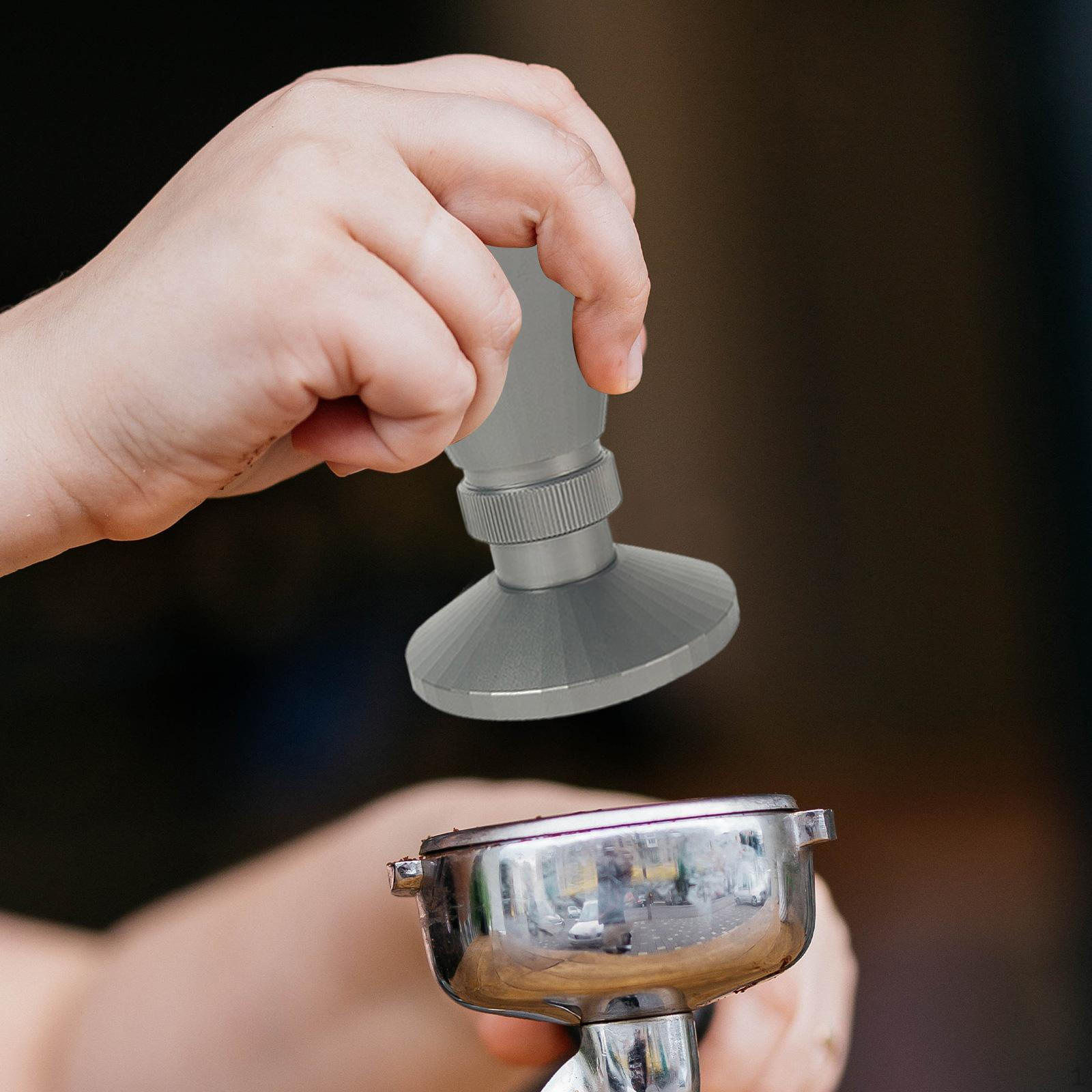 

Аксессуары для темперирования кофе эспрессо, молоток для прессования кофейных зерен, плоское основание для серый