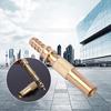 Brass Hose Nozzle High Pressure Garden Hose Nozzle Heavy Duty Water Spray Gun for Garden Hose Washing for Cars Cleaning
