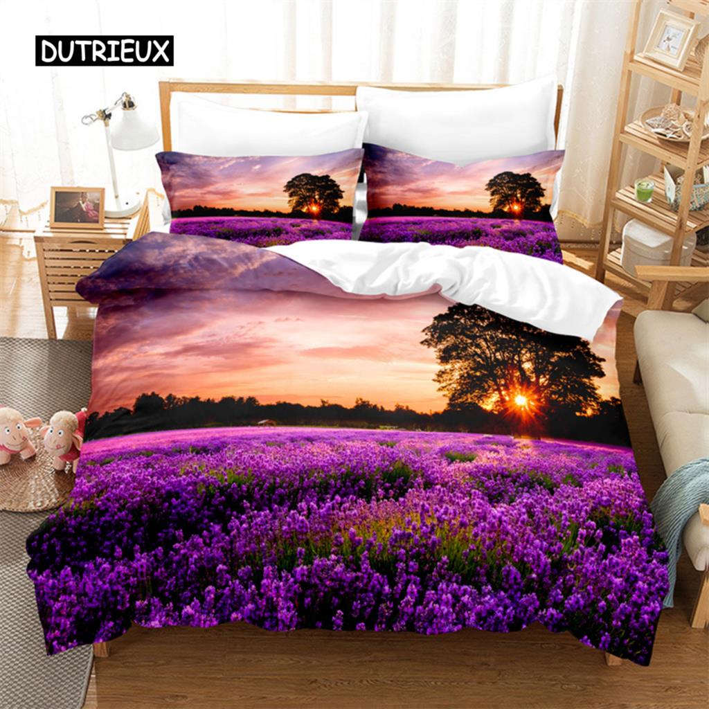 Bright Flowers Bedding Set Duvet Cover Set 3d Bedding Digital Printing Bed Linen Queen Size Bedding Set Fashion Design