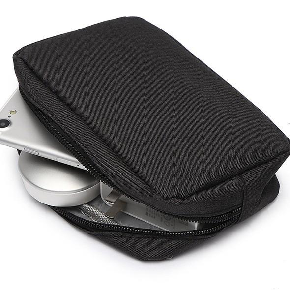 Digital Accessories Storage Bag: Removable Mobile Phone, Earphone, Makeup, Mouse & Data Cable Organizer