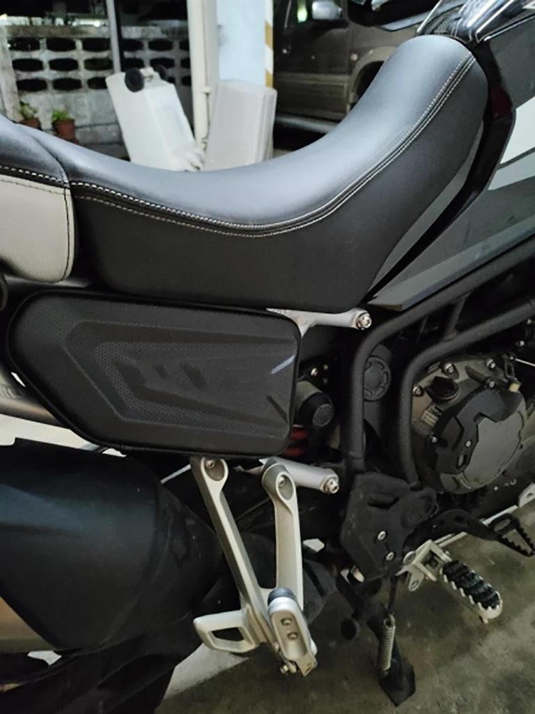 Motorrad Satteltasche Seitentasche Wasserdichte Aufbewahrung Werkzeugtasche Passend für V-Strom 650 250 DL650 XT V-Strom 1000 1050 XT DL1000 DL1050 (Paar)