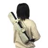 Shinobue Yokobue Soft Case V7 with Shoulder Produced by Yasushi Available In 4 Holds 6 Sonido Shinobue/Yokobue Strap, Tsukuda, Colors! Flutes, (Cream)