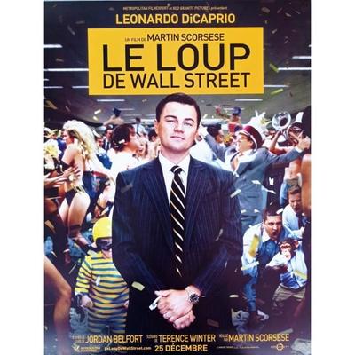 THE WOLF OF WALL STREET Original Kinoplakat Gerollt Kleinformat 53x40cm Martin Scorsese Leonardo Dicaprio