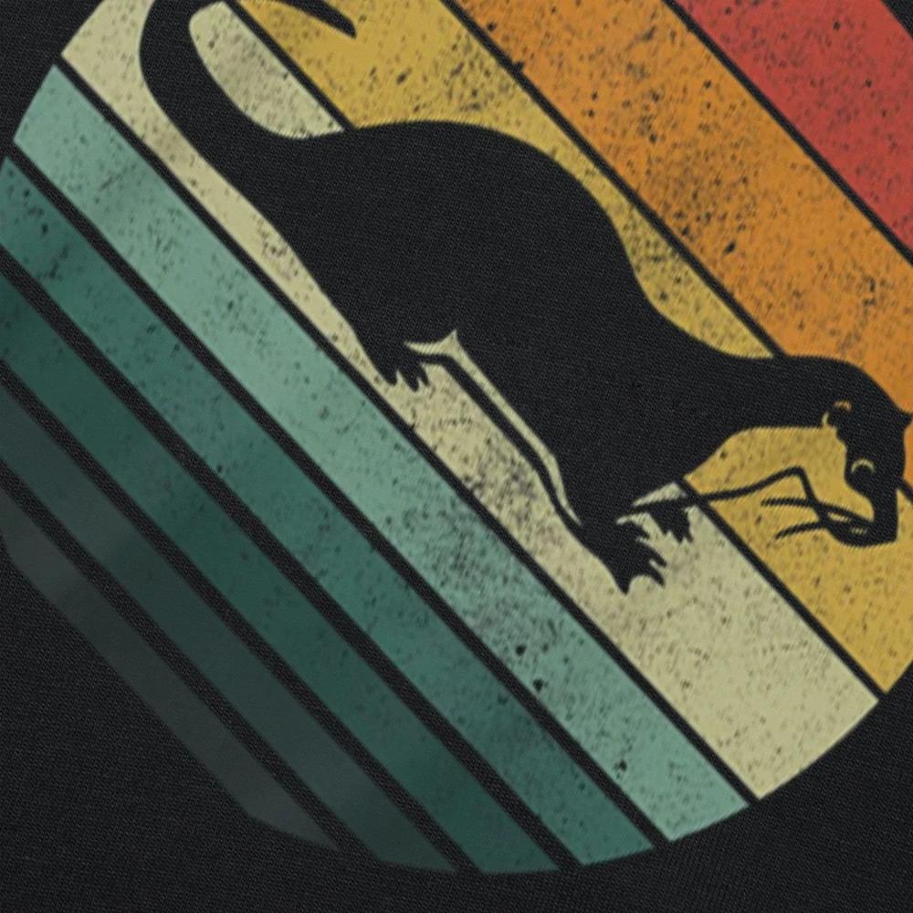 Funny Sea Otter Animal Sunset Retro Vintage T Shirts Graphic Cotton Streetwear Short Sleeve Birthday Gifts Summer Style T-shirt