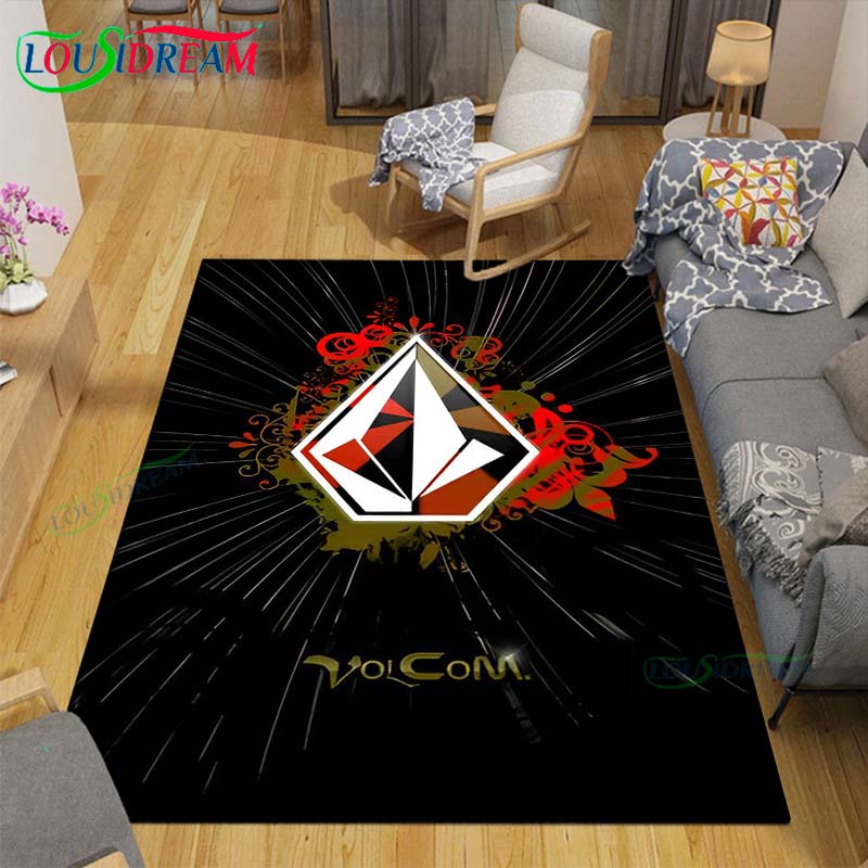 Módní V-VOLCOMS Koberce Dekorace Ložnice Dekorace Obývacího Pokoj Koberce pro Ložnici Koberec Anime Koberec Plošný Koberec