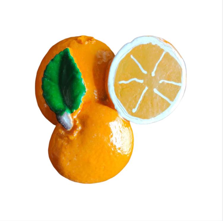 

3D Фруктовый Магнит на Холодильник: Киви и вишня, магнитная наклейка