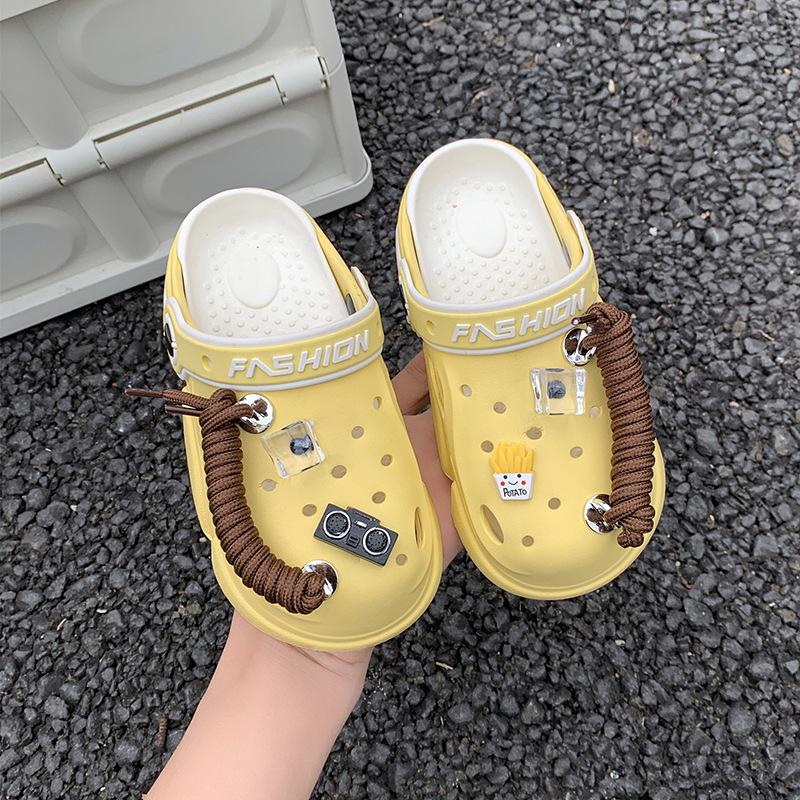 Children's Lightweight EVA Closed-Toe Breathable Sandals for Boys and Girls