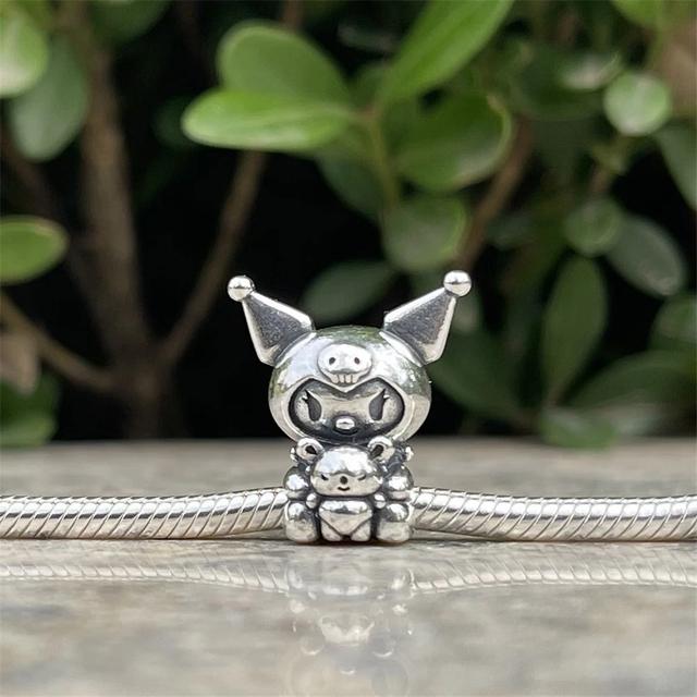 Sparkling 925 Silver Cartoon Series Charm Bead Fit Original Bracelet Necklace DIY Fashion Women Jewelry Accessories
