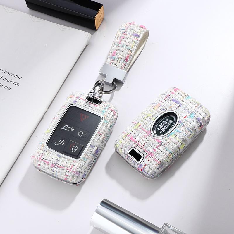 

Land Rover Key Case for Range Rover Sport, Defender, Discovery Sport, Evoque, Velar - Key Bag Cover Shell