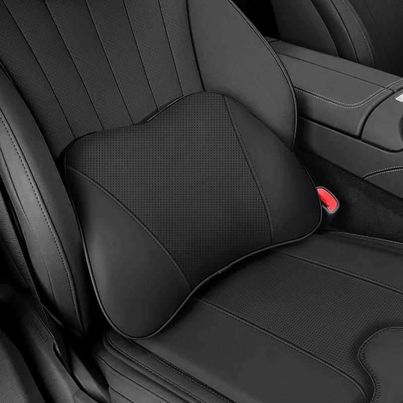 Jiyue 01/07 Car Headrest & Backrest Memory Foam Cushion with Neck and Lumbar Support