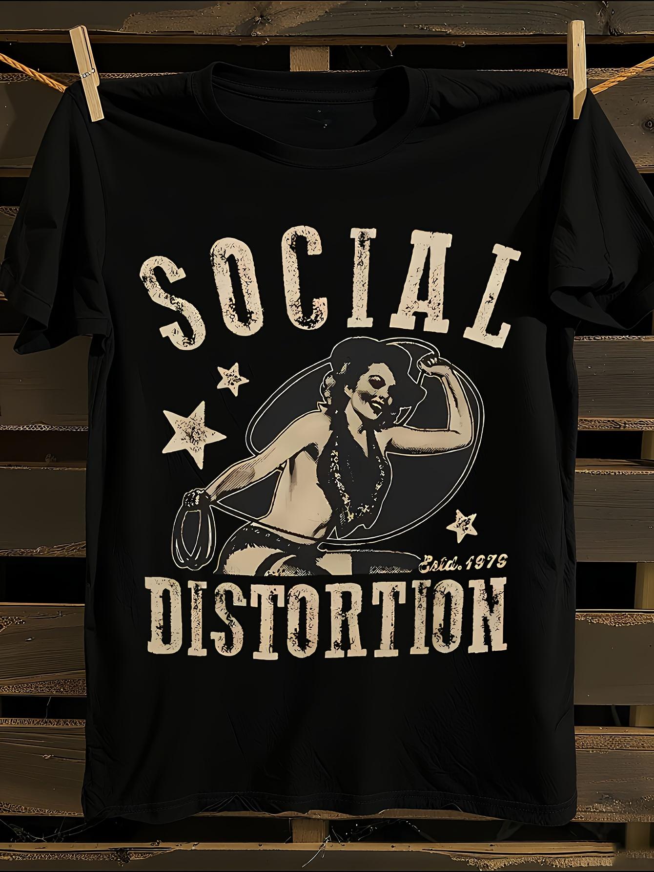 Social Distortion Cowgirl Graphic T-shirt M