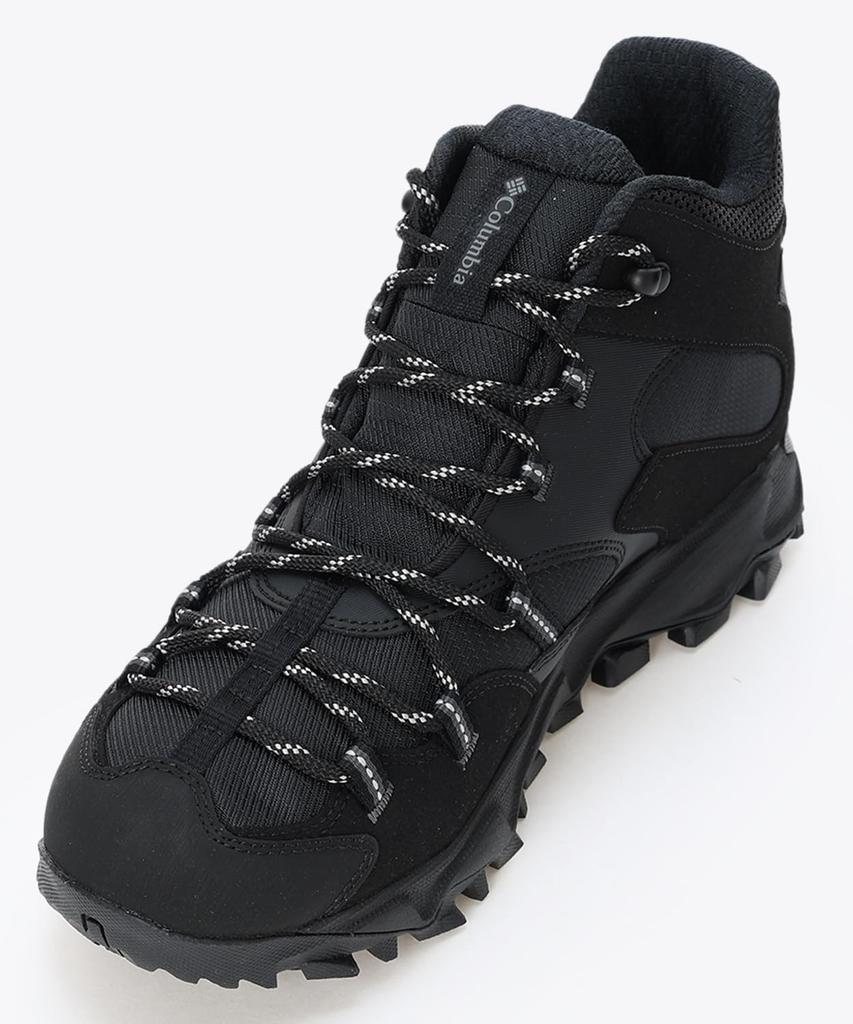 Columbia Saber VI Mid OutDry Men Hiking Shoes Black Dove YM8972 010 Japan Import Authentic Waterproof Lightweight Mid Cut Trail Boots Size 27cm US 9